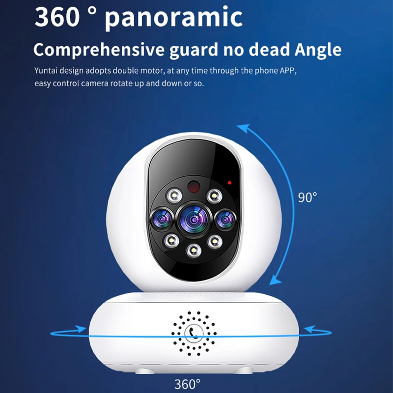 1080P Dual 2.4/5G Wifi IP Kaamera Smart Home Security CCTV Süsteemi Liikumise Jälgimise Hääl Intercom Mobile Remote View beebimonitor Pilt 3 