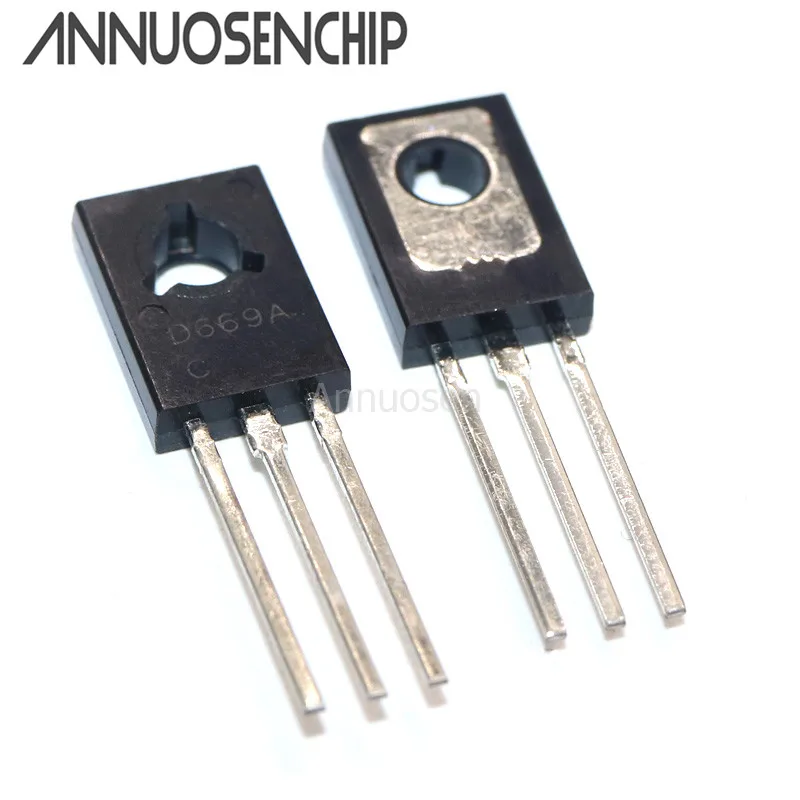 10pairs 2SD669A 2SB649A (10TK D669A +10TK B649A) TO-126 transistori 20pcs