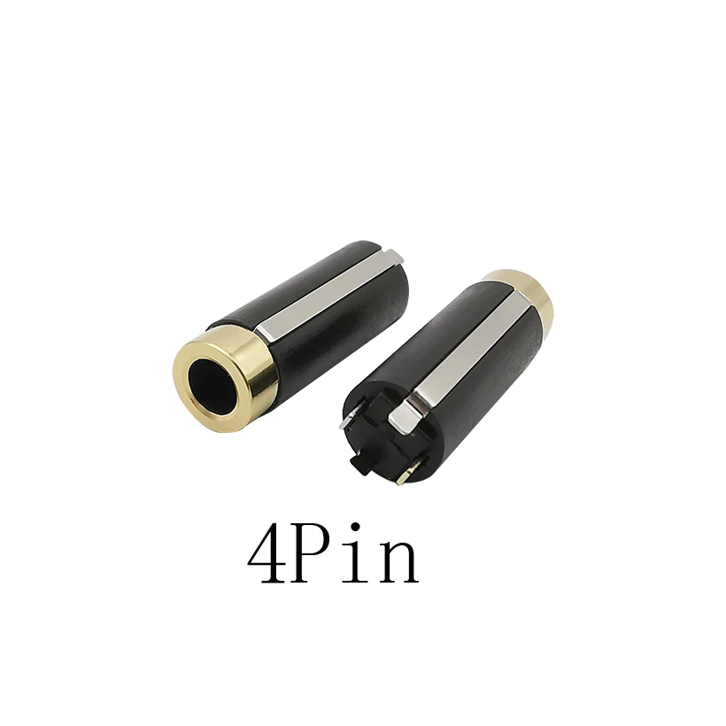 10tk 3,5 mm 4 Postid Stereo Jack Socket Audio Naine-Liides (3,5 Kõrvaklappide Jootma DIY Mini Adapter