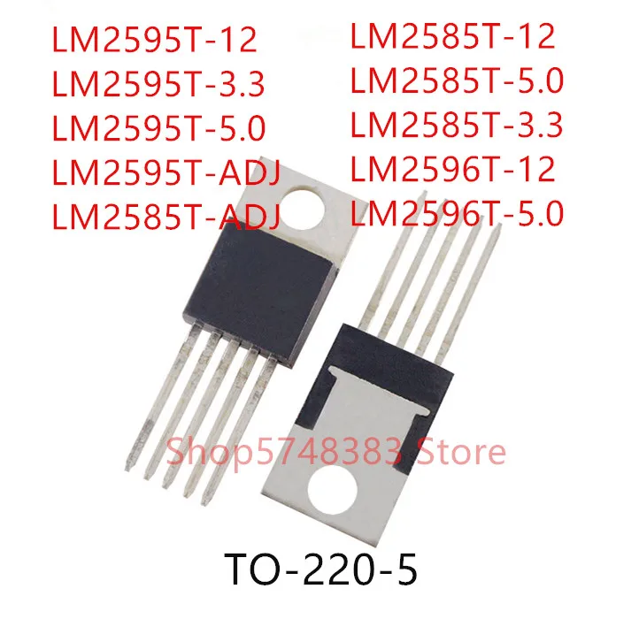 10TK LM2595T-12 LM2595T-3.3 LM2595T-5.0 LM2595T-ADJ LM2585T-ADJ LM2585T-12 LM2585T-3.3 LM2585T-5.0 LM2596T-12 LM2596T-5.0