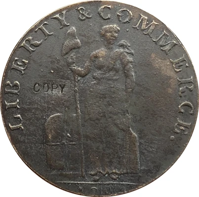 1794 USA koloonia küsimused müntide koopiad