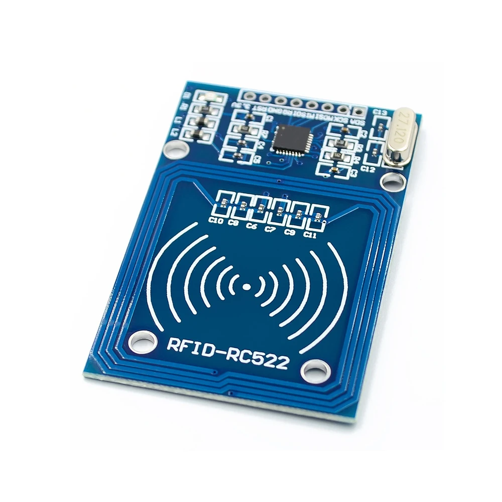 1set 13.56 MHz RFID Moodul MFRC-522 RC-522 RC522 arduino Kit SPI Kirjanik Lugeja IC-Kaardi Tarkvara, UNO Pilt 4 