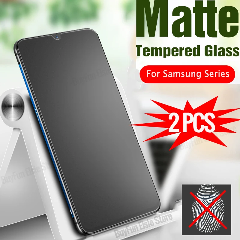 2 TK Matt Karastatud Klaasist Samsung Galaxy A13 A23 A33 A53 A73 5G Screen Protector Film Samsung 13 23 kaitseklaas