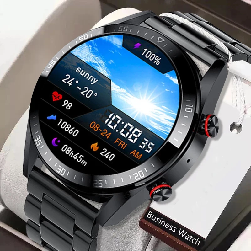2022 Uus 454*454 Ekraan Smart Watch kuvatakse Alati Kellaaeg Bluetooth Kõne Kohalike Muusika Smartwatch Jaoks Mens Android TWS Kõrvaklapid