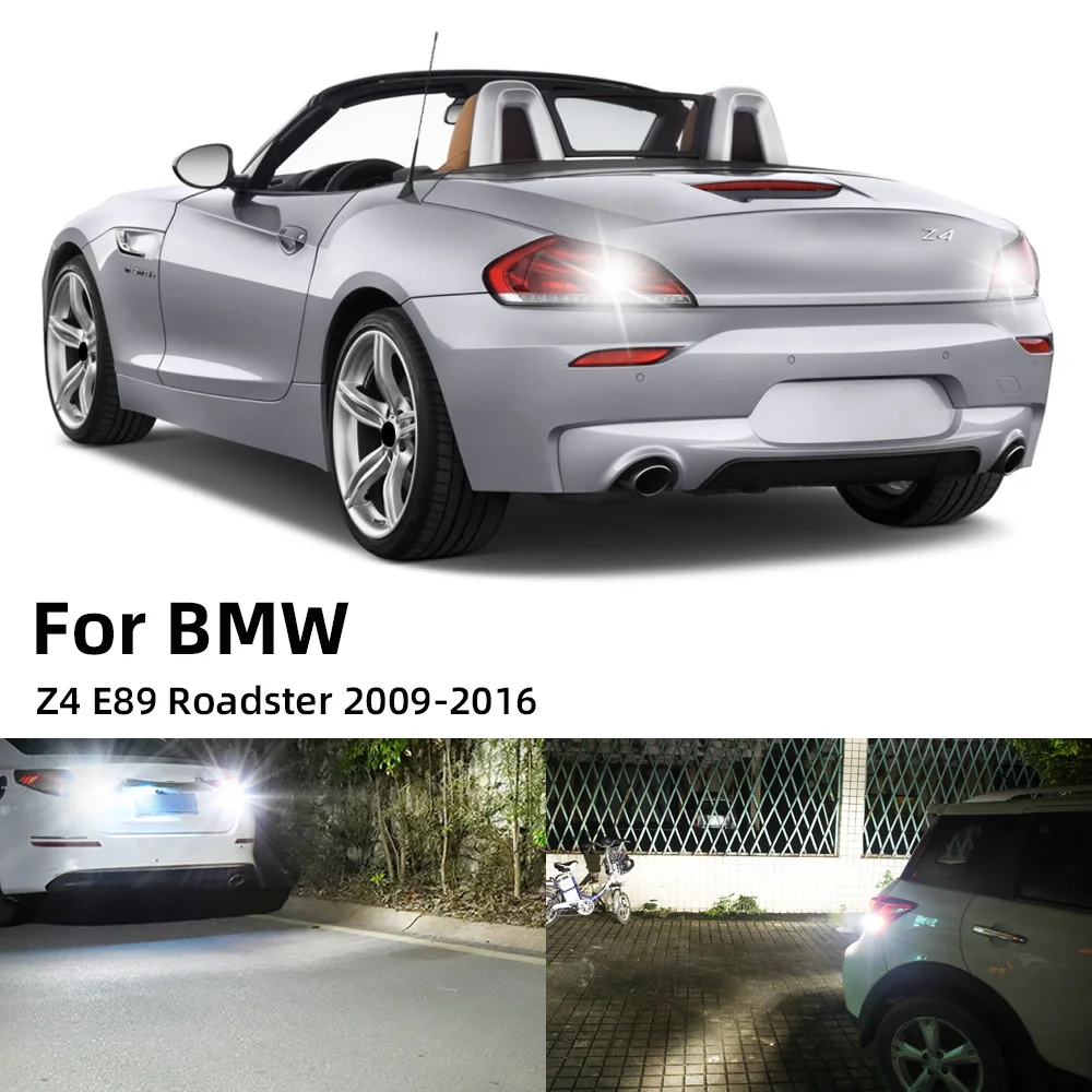 2tk BMW Z4 Roadster E89 2009-2016 LED Backup Tagurdamine Lamp Canbus No Error