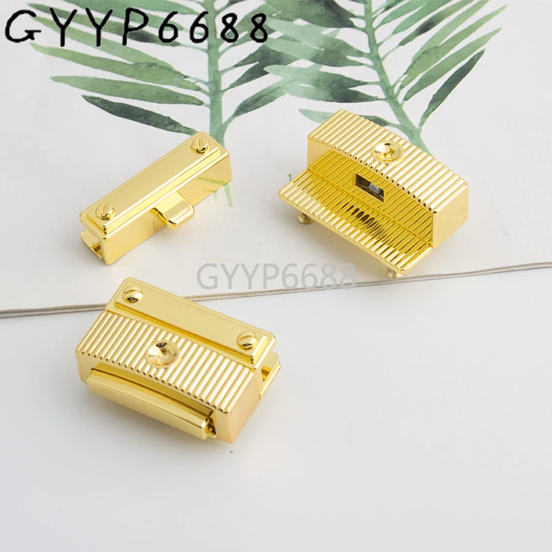 5-20sets 25*37mm K kuld Kott lock kotis riistvara kõrge kvaliteedi dekoratiivsed vajutage lukustus