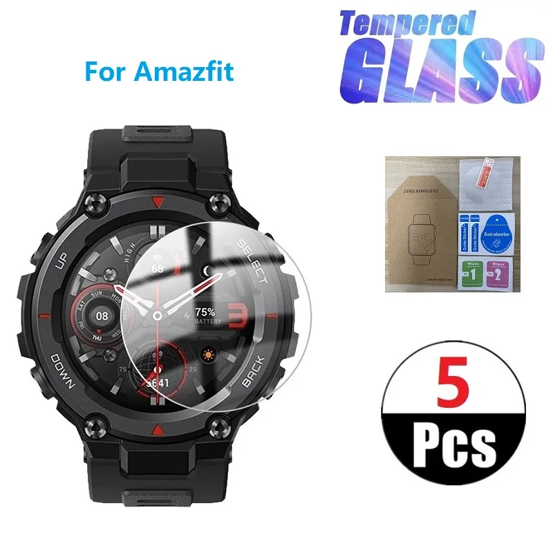 5 tk Smart Watch Karastatud Klaasist Film Amazfit GTR 42MM 47MM kaitsekile Ring Screen Protector Guard Jaoks GTR 2 2e 3 Pro