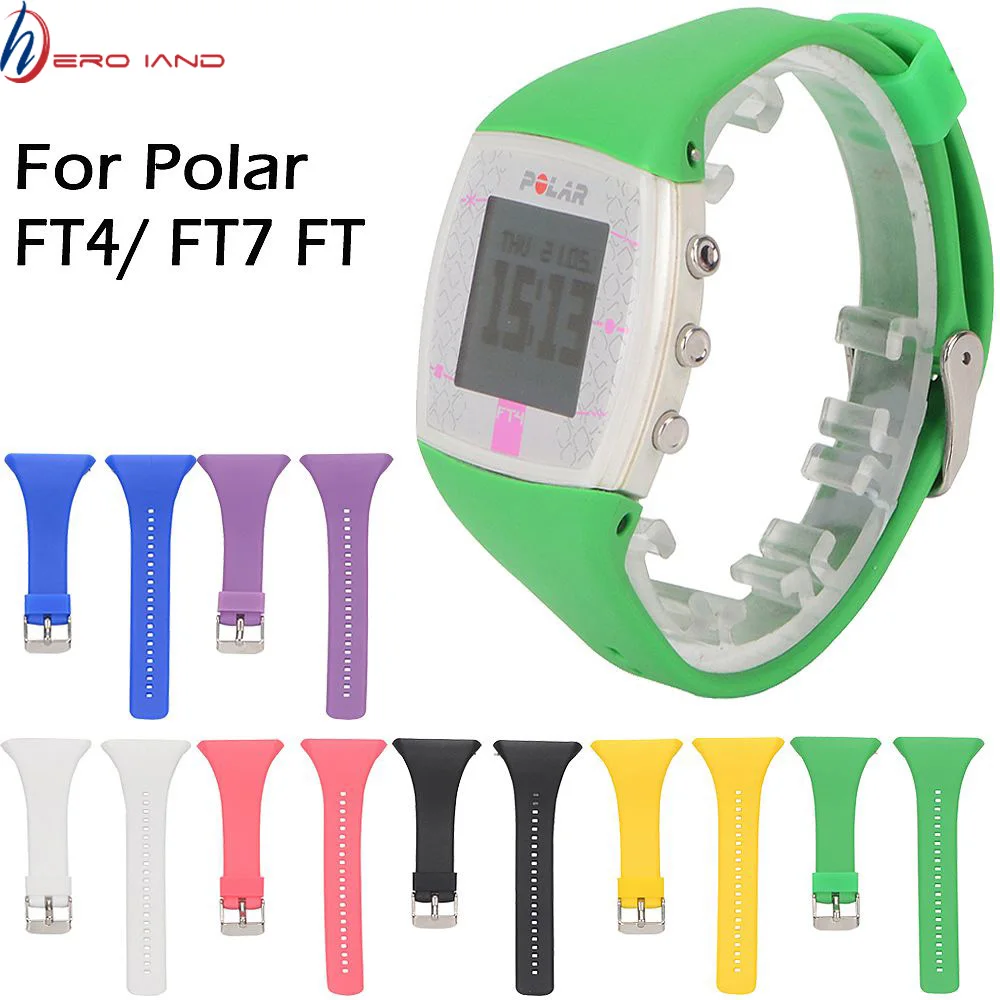 7 Värvid Smart Watch Rihm Bänd polar ft4 ft7 Silikoon Bänd Kella Rihm Asendaja Polar FT4 FT7 FT-Seeria Nutikas Käevõru