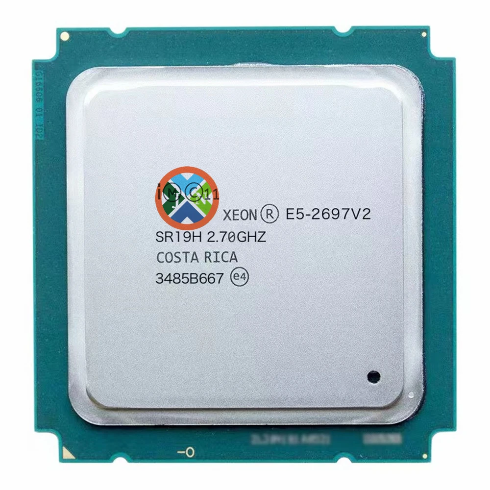 Algne xeon e5 2697 v2 2.7 GHz 30M QPI 8GT/s LGA 2011 SR19H C2 E5-2697 v2 PROTSESSOR Protsessor on 100% normaalne töö LGA2011 PROTSESSORI