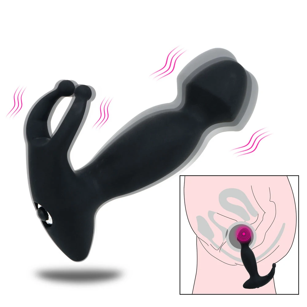 Anal Dildo Vibraator Anal Butt Plug Silikoonist G-punkti Stimulaator Sugu Mänguasjad Mehed Naised Gay Masturbatsioon Eesnäärme Massager