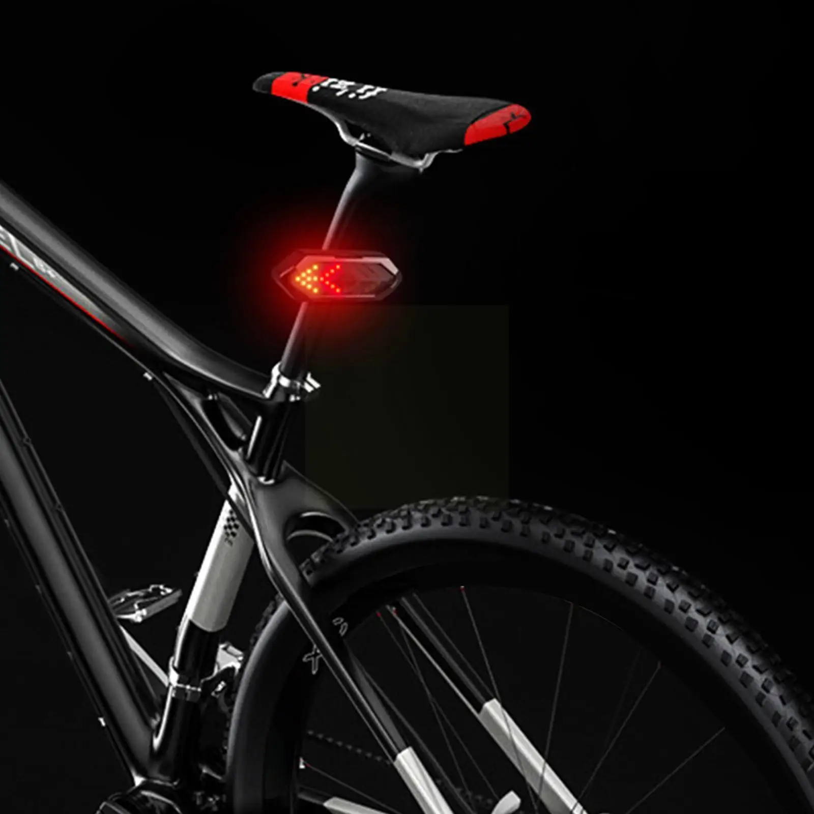 Bike Saba Kerge 180-kraadise Valgustus Hoiatus Kerge USB LED Remote Kerge Traadita Laetav Kontrolli Bike C5K3