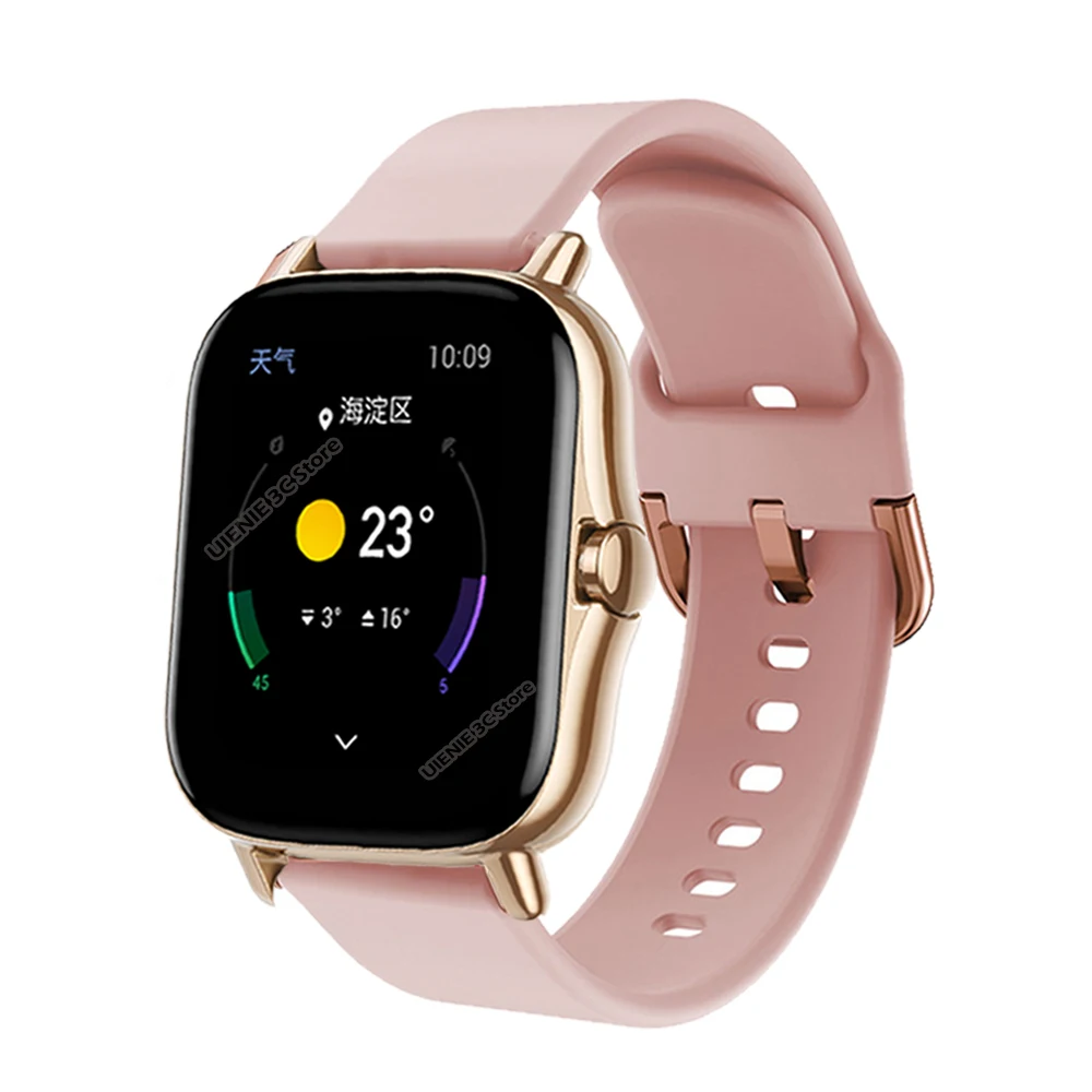 Eest Gts2 Watchband Silikoonist Rihm jaoks Xiaomi Huami Amazfit 2 GTS/Haylou Ls02/Piiripunkti Lite /GTR 42mm Nutikas Käevõru Käepaela Correa Pilt 1 