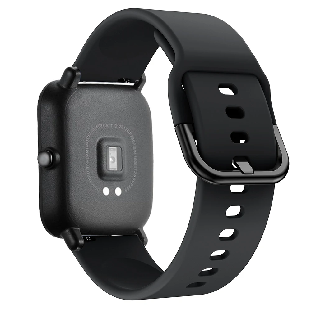 Eest Gts2 Watchband Silikoonist Rihm jaoks Xiaomi Huami Amazfit 2 GTS/Haylou Ls02/Piiripunkti Lite /GTR 42mm Nutikas Käevõru Käepaela Correa Pilt 3 