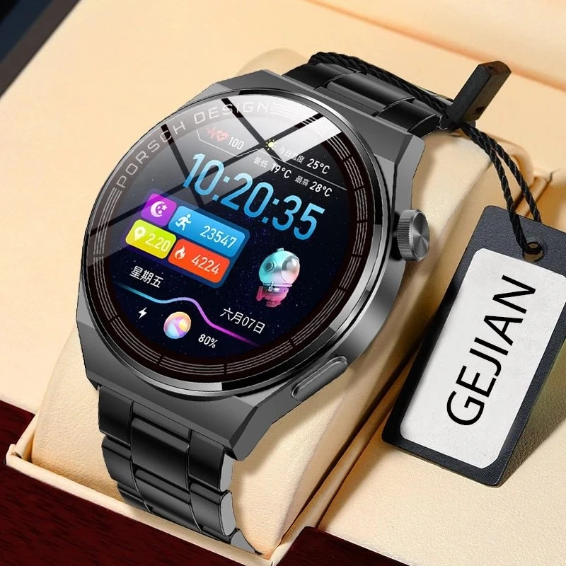 GEJIAN Uus Smart Watch Meeste Mood tervisespordi IP68 Veekindel Bluetooth Helistamine Smart-Käevõru Xiaomi Telefon Android, ios