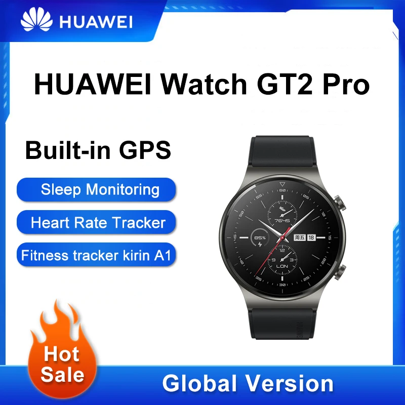 Globaalne Versioon HUAWEI Vaadata GT2 Pro Smartwatch Sisseehitatud GPS 14 Päeva Aku Eluiga veekindel Heart Rate Tracker Android ja iOS