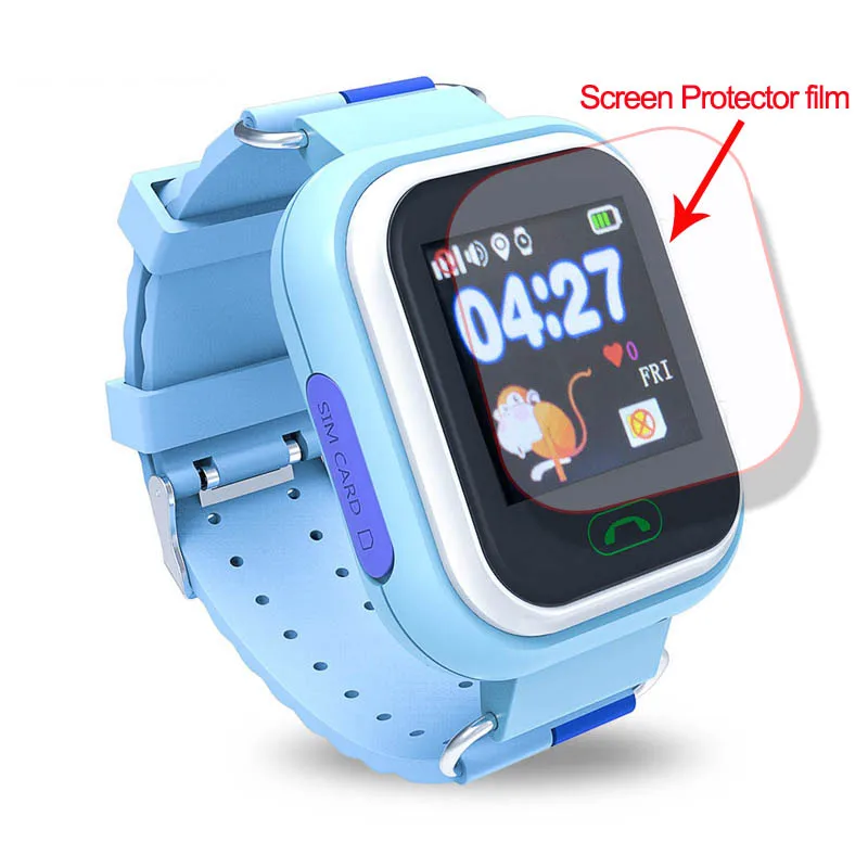 HD Glass Ekraani Kile Kaitsmega Q90 Q100 Q750 Q750S Baby Kids Lapse Smart Watch Smartwatch Klaas Screen Protector Film