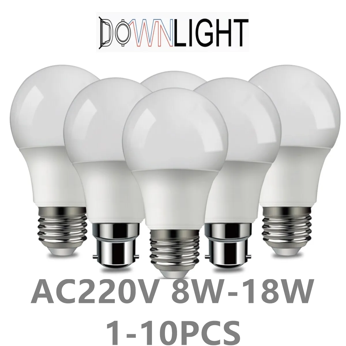 High power LED pirn 220V 8W-18W ühise põllumajanduspoliitika E27 B22 Sooja valget valgust ja on kõrge luumenit sobib kööki vannituba asukoht
