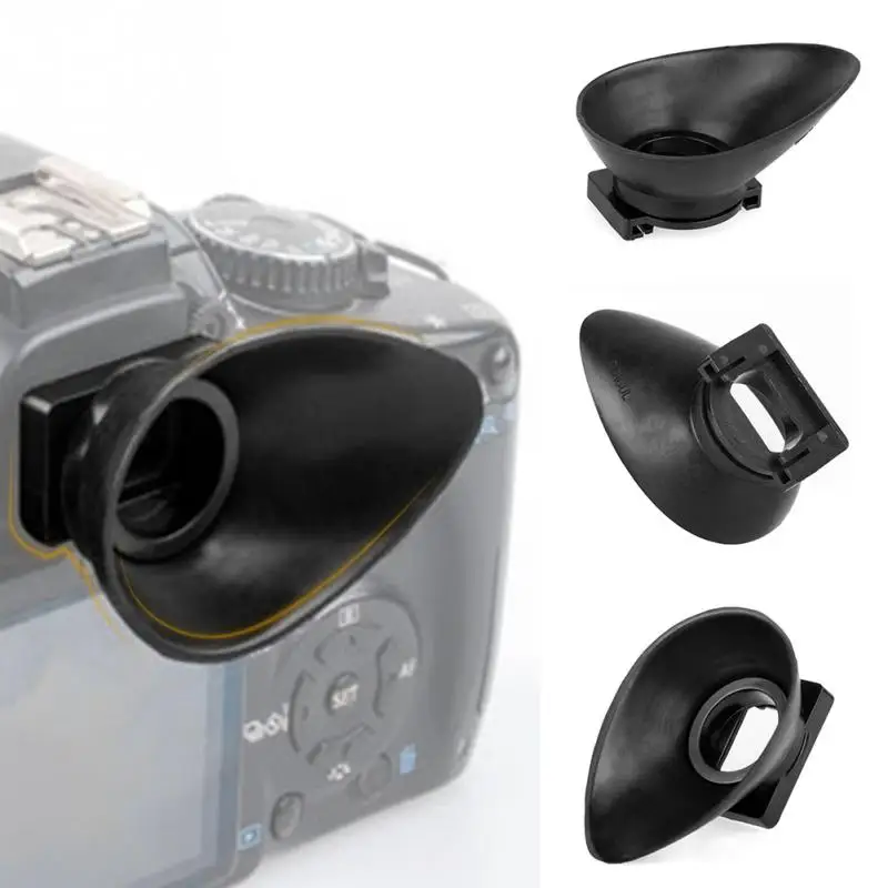 Hot Müüa Kaamera Kummist Okulaar Eyecup Canon 550D/300D/350D/400D/60D/600D/500D/450D DSLR Kaamera Eye Cup Tarvikud 18mm &