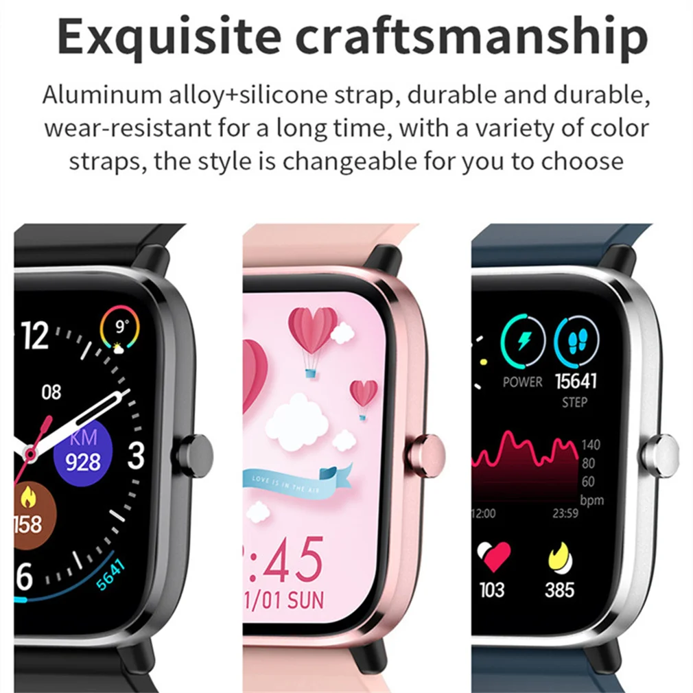 Huawei LED Display Smart Watch Mehi Täis Touch Smartwatch Traadita Bluetooth-Helista Fitness Käevõru 2022 Uus Mood Äratuskell Pilt 3 