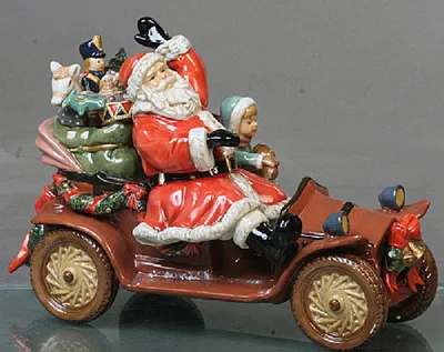 Keraamiline Käsitöö Santa Teenetemärgi Kodu Kaunistamiseks Jõulukinke