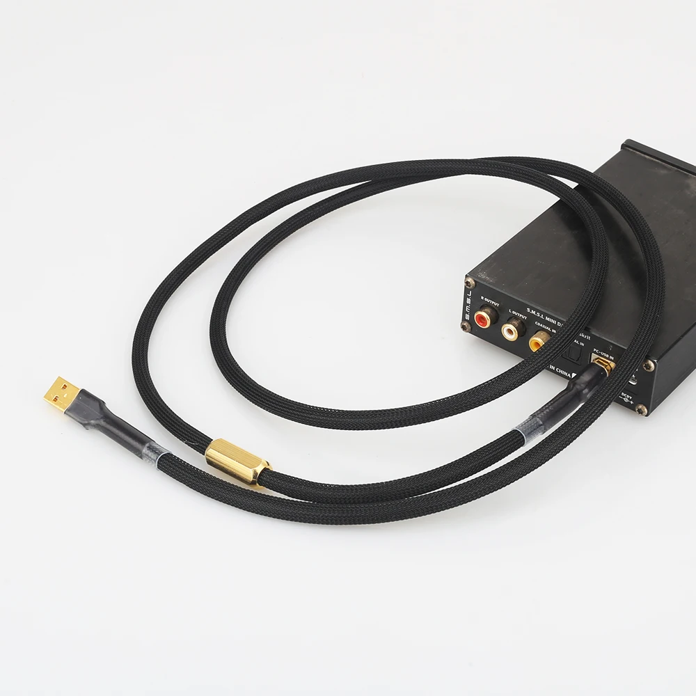 Kõrge Kvaliteediga A53+XW71 Hifi Audio USB-Kaabel (Tüüp A Tüüp B Hifi Data Kaabel DAC USB kaabel