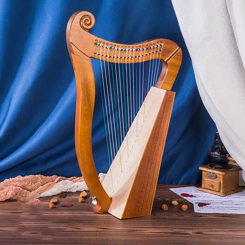 Laiyaqin Harf 16/19/21 String Toon Konghou Niši Muusikariista Kaasaskantav Lyre Klaver Alguses Guzheng Sõrme Imitaator