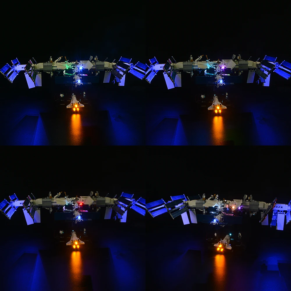 LED Light Kit For 21321 Ruumi-Jaama-Set Mänguasjad DIY Mänguasjade Komplekt (Ei sisalda ehitusplokid) Pilt 4 