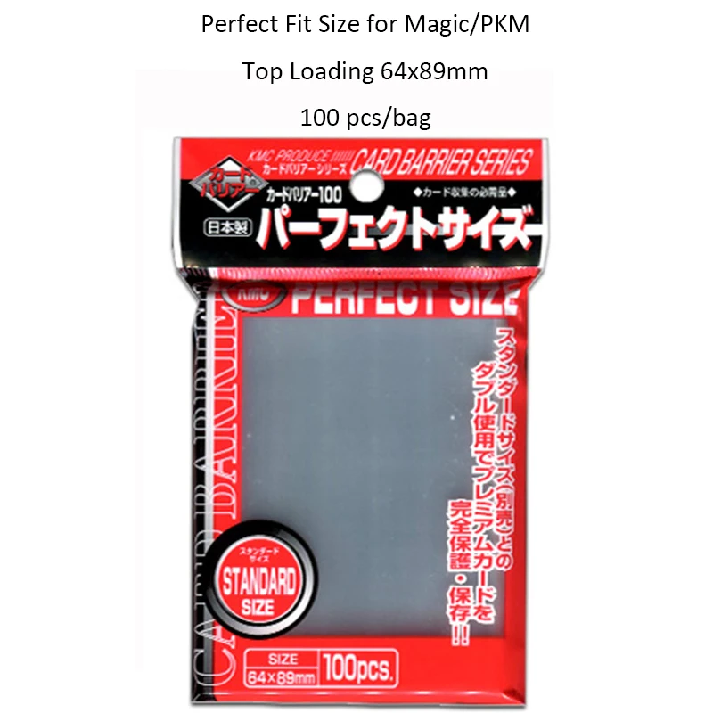 Läbipaistev KMC Perfect Fit VARRUKAD Kaardi Takistus lauamäng Kaardid Protector Trading Card Varruka Skm Mängu Kaardid Magic Kaitsja Pilt 2 