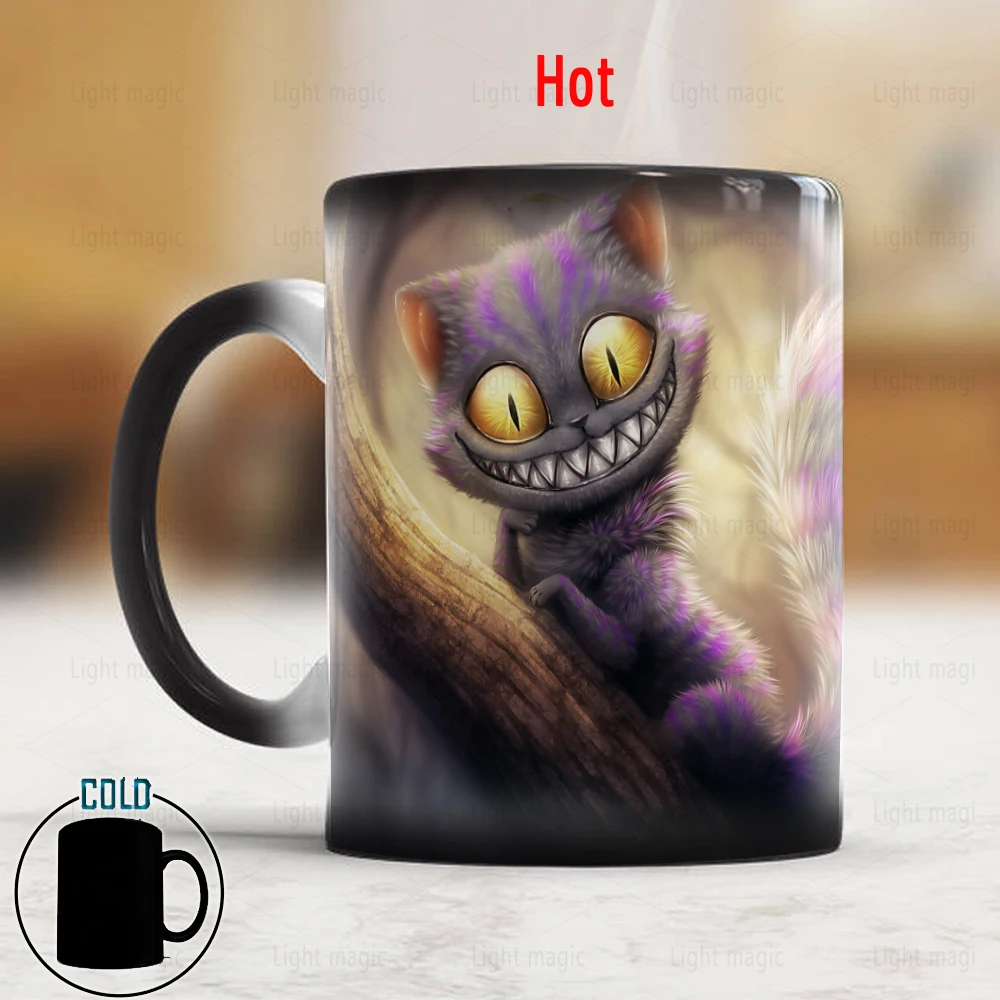 Magic Kass 350ml kuumustundlikke Kohvi kruus tass Portselan Magic Värviga Tee Tassid kruus