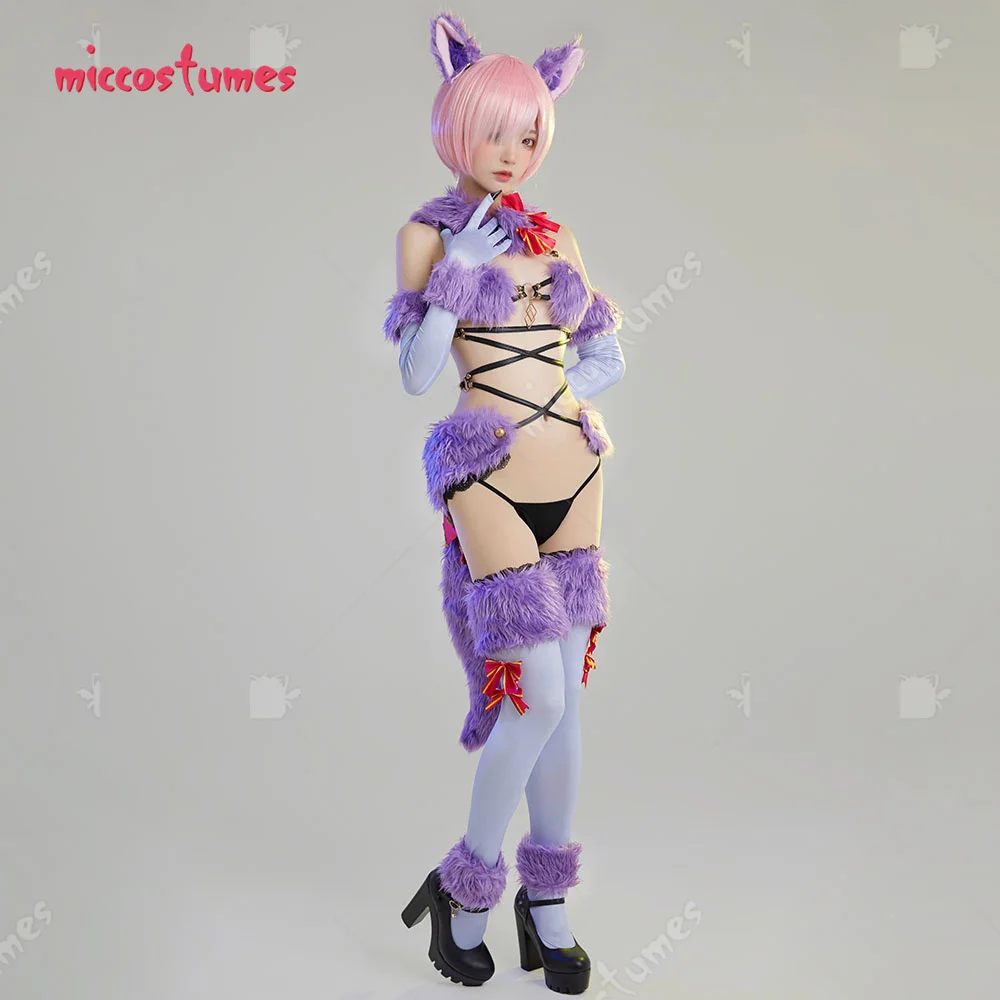 Naiste Catsuit Seksikas Naistepesu Komplekt Cosplay Kostüüm koos Sukad ja Kindad Pilt 2 