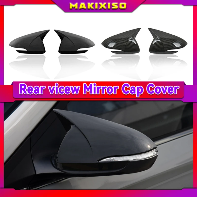 Näiteks Hyundai Elantra REKLAAMI Rearview mirror katta carbon fiber härga sarvest rearview mirror cover rearview mirror cover