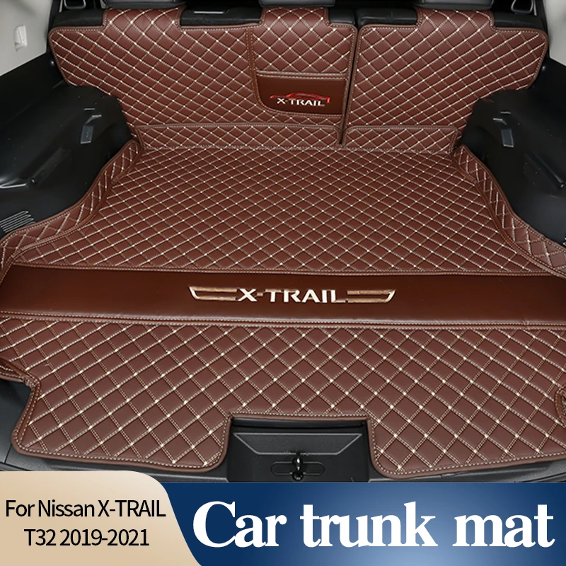 Näiteks Nissan X-TRAIL T32 2019 -2021 Auto Pagasiruumi Matt TPE+XPE+ libisemiskindla Materjaliga, Kaitsev Pad Wear-Resistant Kaunistamise Tarvikud
