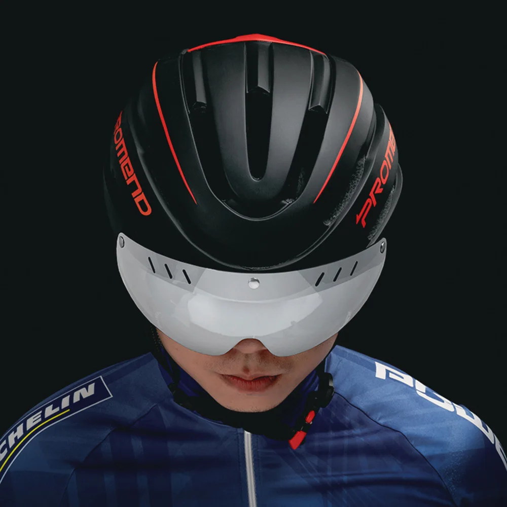 PROMEND Jalgratta Kiiver LED Laetav Intergrally-vormitud Jalgrattasõit Kiiver Mountain Road Bike Kiiver Sport Ohutu Müts Mees