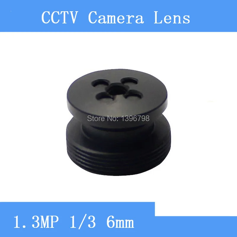 PU'Aimetis Tehase otsene infrapuna HD 1.3 MP valve kaamera must nupp-kujuline objektiiv 6mm keere M12 CCTV lens