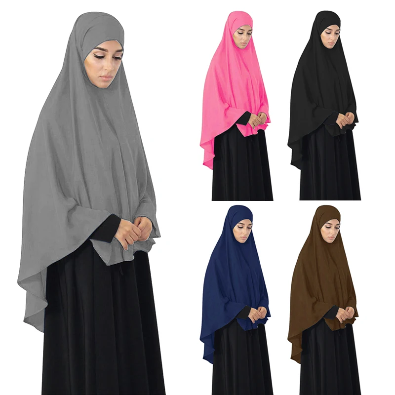 Ramadaani Islami Moslemi Hijab Kaua, Khimar Naiste Ametliku Palve Rõivas Niqab Türgi Musulman Jurken Jilbab Djellaba Namaz Burka Pilt 0 