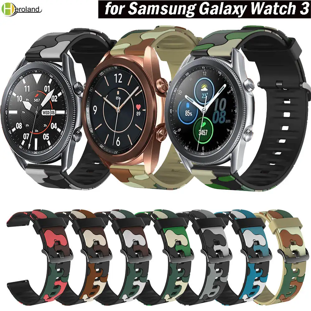 Sport Silikoon 20mm 22mm Watchstrap bänd Samsung Galaxy vaata 3 45mm 41mm Smart Käepaela käevõru Amazfit GTR 47mm 42mm