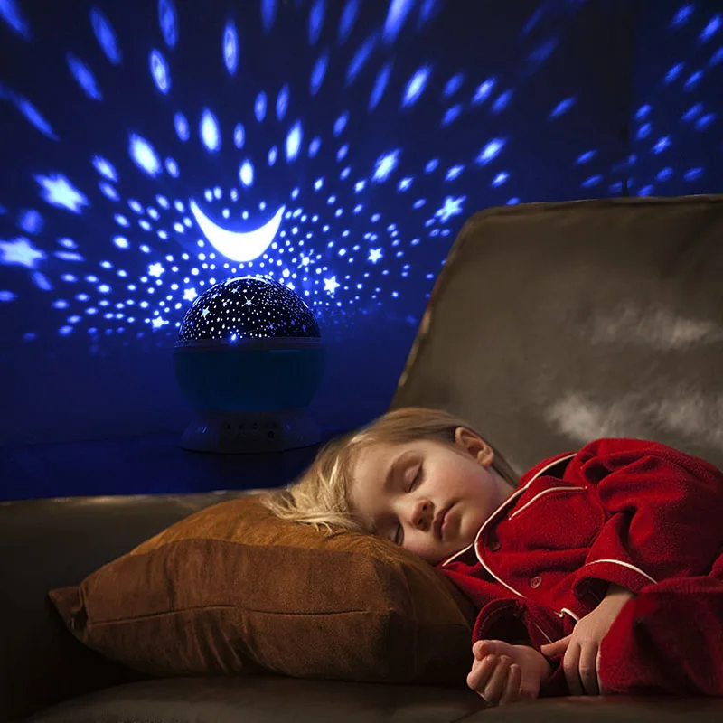 Taevas Projektor Star Moon Galaxy Öö Valguses Lastele Kids Magamistuba Decor Projektor Pöörleva Lasteaed Öö Valguses VIINUD Beebi Lamp Pilt 5 