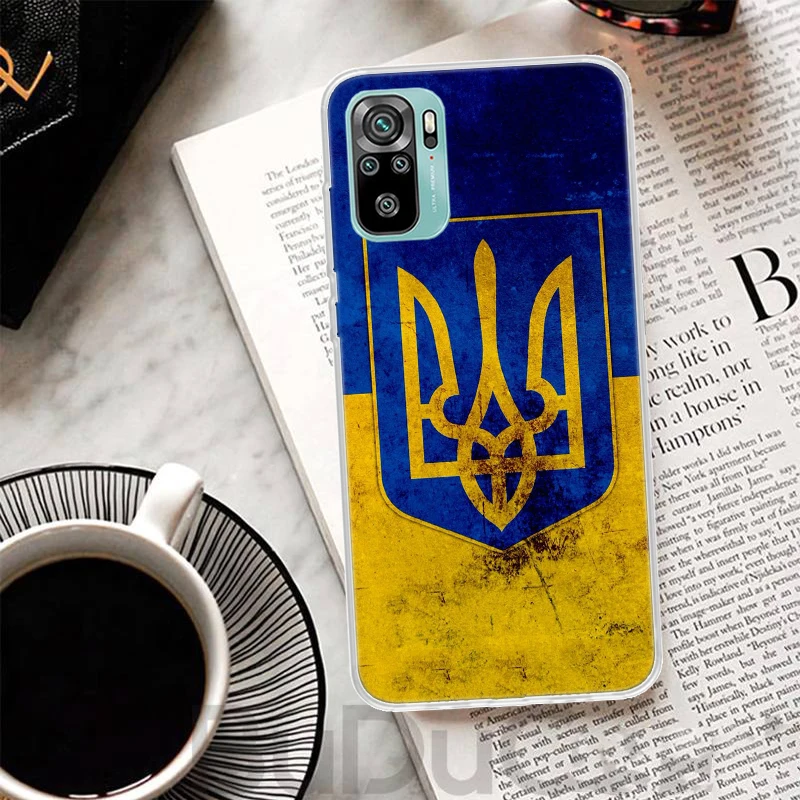 Ukraina Lipu Kaas Xiaomi Redmi Lisa 10 10S 11 11S 9 Pro 9S Telefoni Juhul 11E 11T 9T 8T 8 7 6 5 4 X Max + Print Coque Pilt 1 