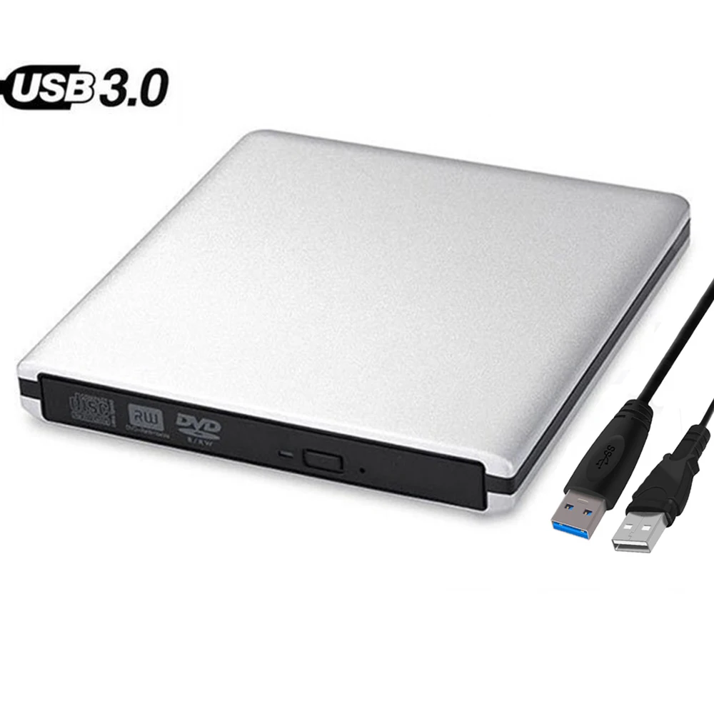 USB 3.0 Väline DVD-Draiv DVD-RW-Kirjutaja, Kirjutaja, CD-Mängija Apple Macbook iMAC Sülearvuti PC Windows 10/8/7