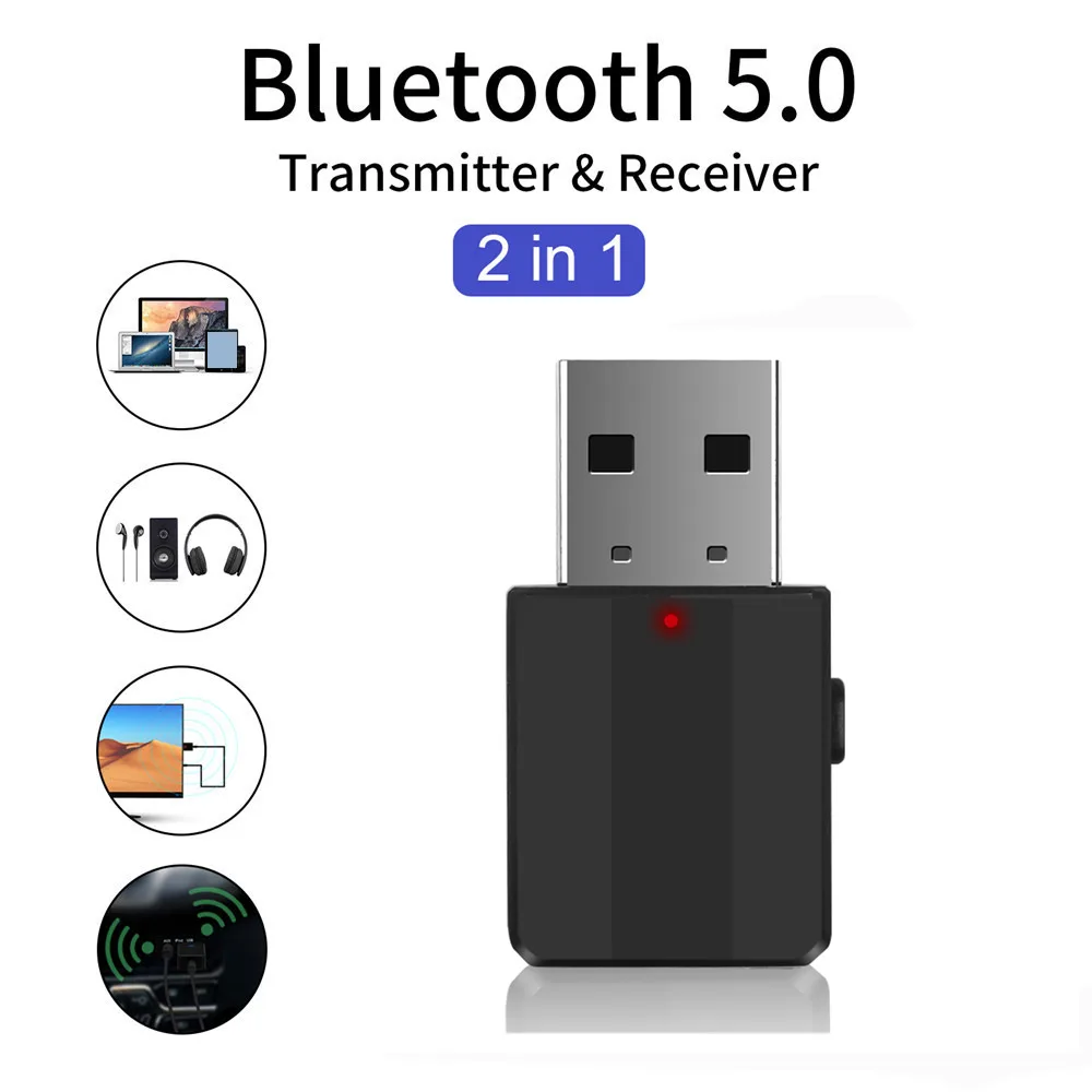 Uus 5.0 Bluetooth-Saatja-Vastuvõtja Mini 3,5 Mm Aux Stereo Traadita Muusika Adapter Auto Raadio-Tv-Bluetooth-Kõrvaklapid VA-4