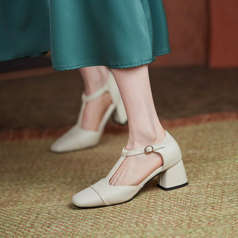 Uus Stiletto Naiste Heeled Mugavad Kingad Square Varba Seksikas Kõrge Heeled kingad Daamid 5 cm kontsaga sandaalid Pluss Suurus 31-43